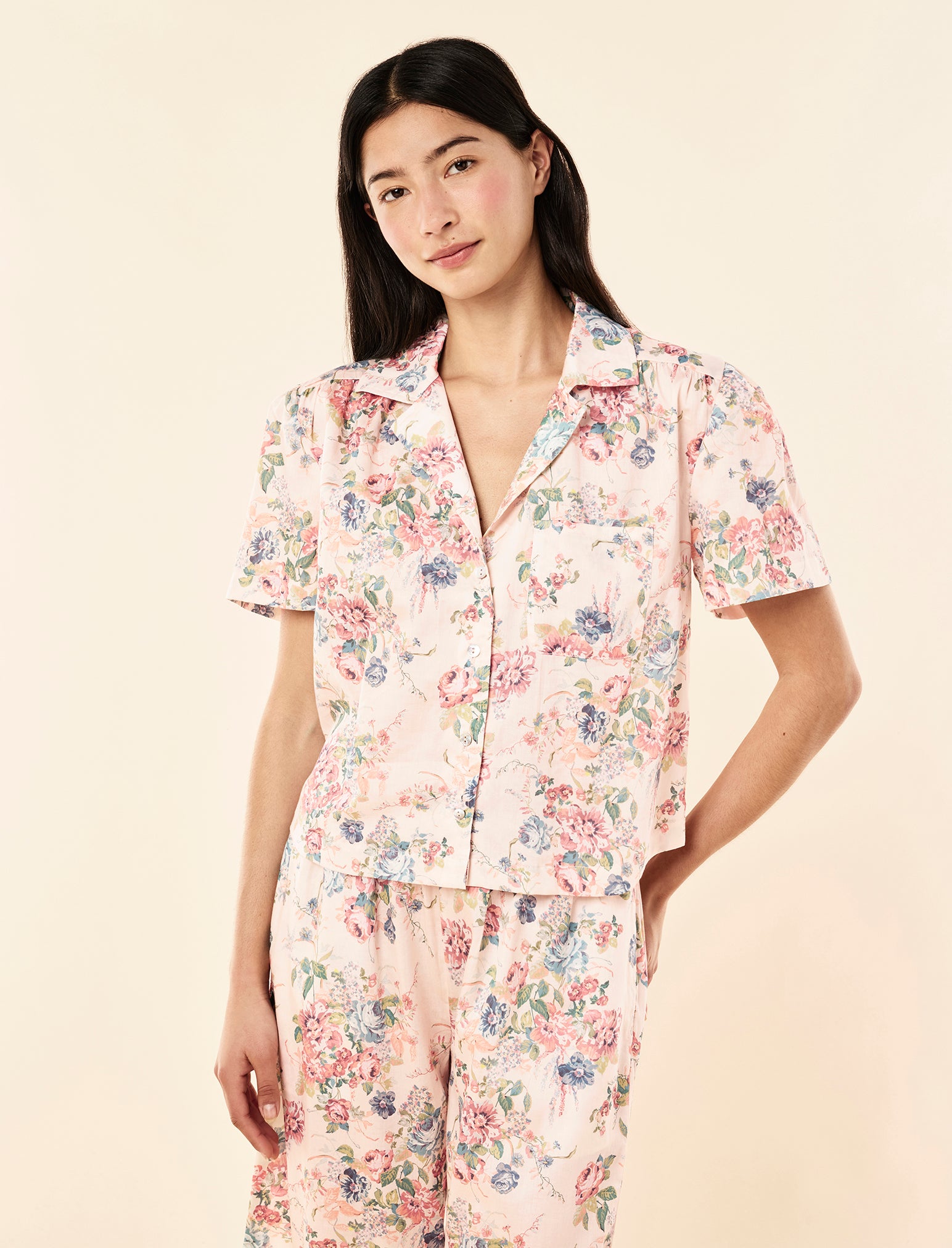 Elise Crop PJ Set