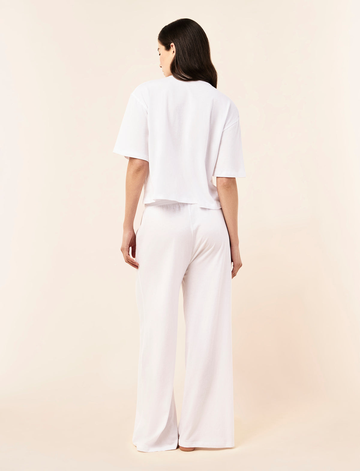 Jada Organic Cotton Knit Crop Tee