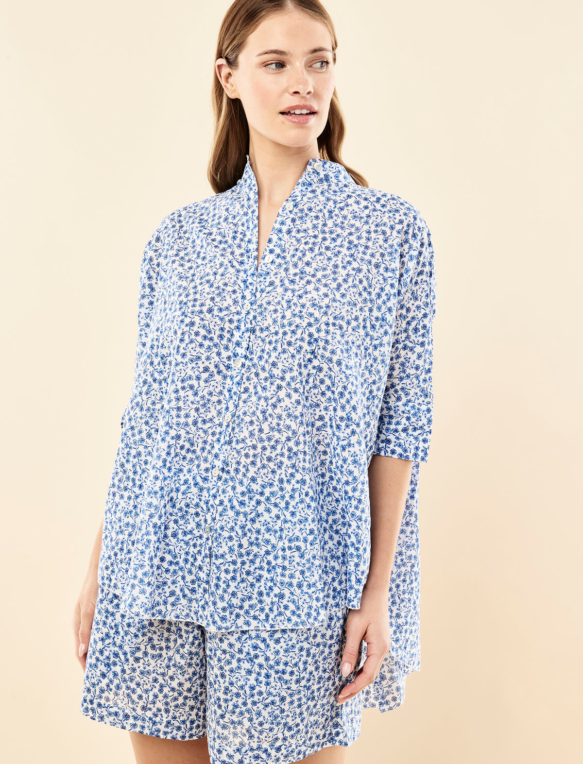 Sorrento Flowy Boxer PJ Set