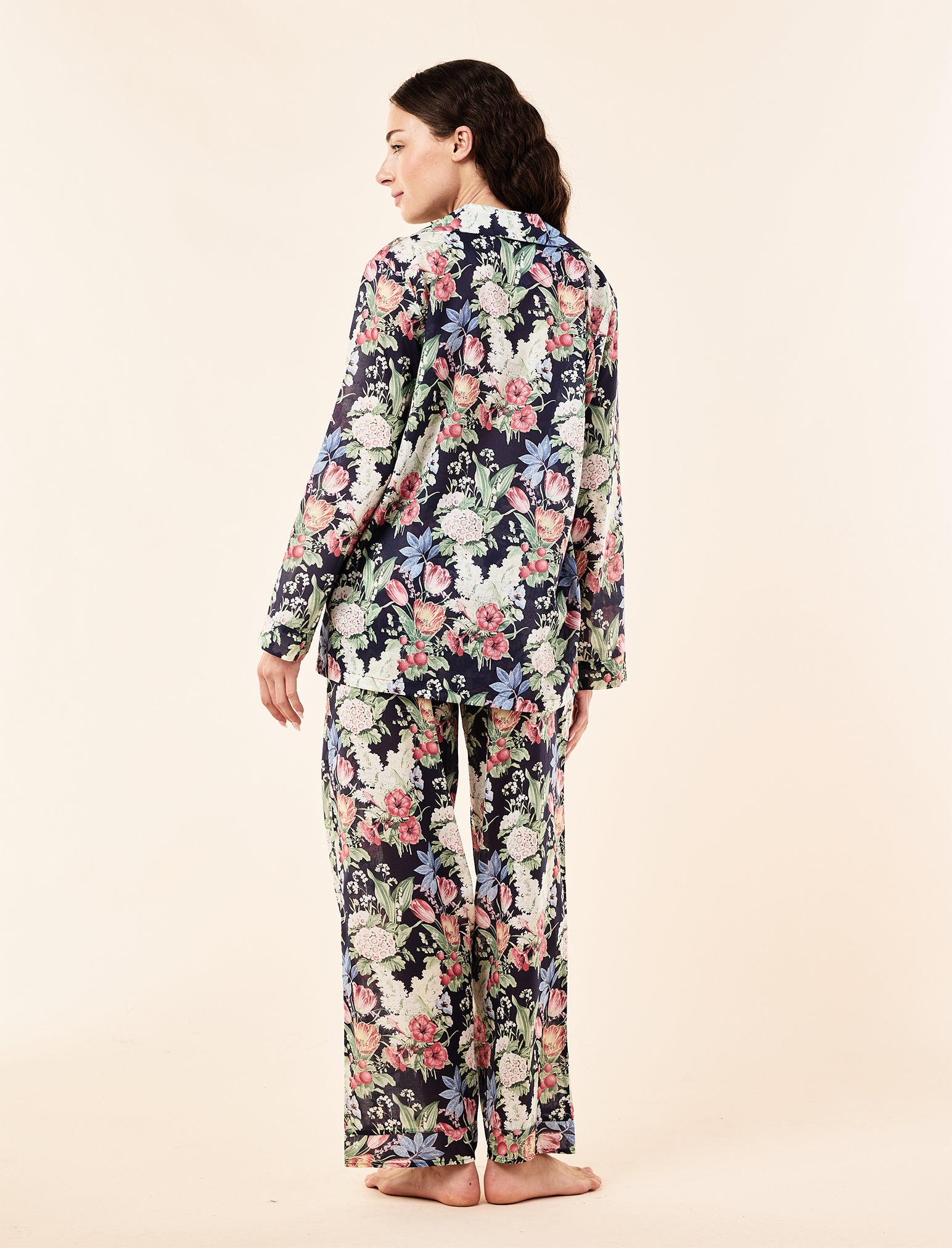 Clara Floral Full Length PJ Set