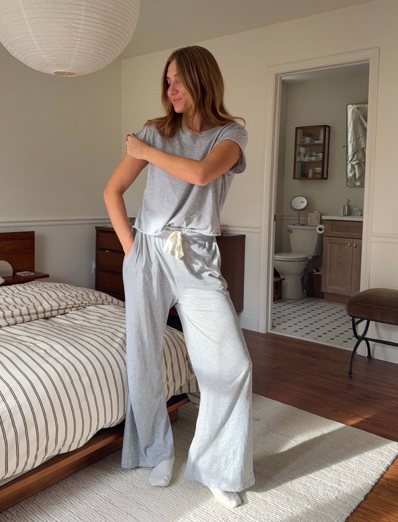 Jada Organic Cotton Knit Boxy Tee