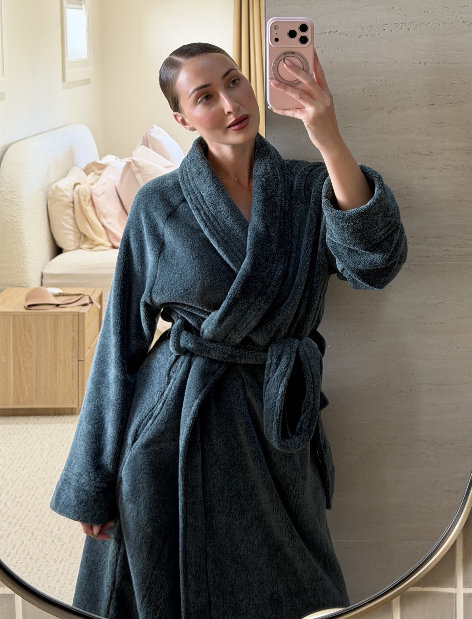 Long Plush Robe