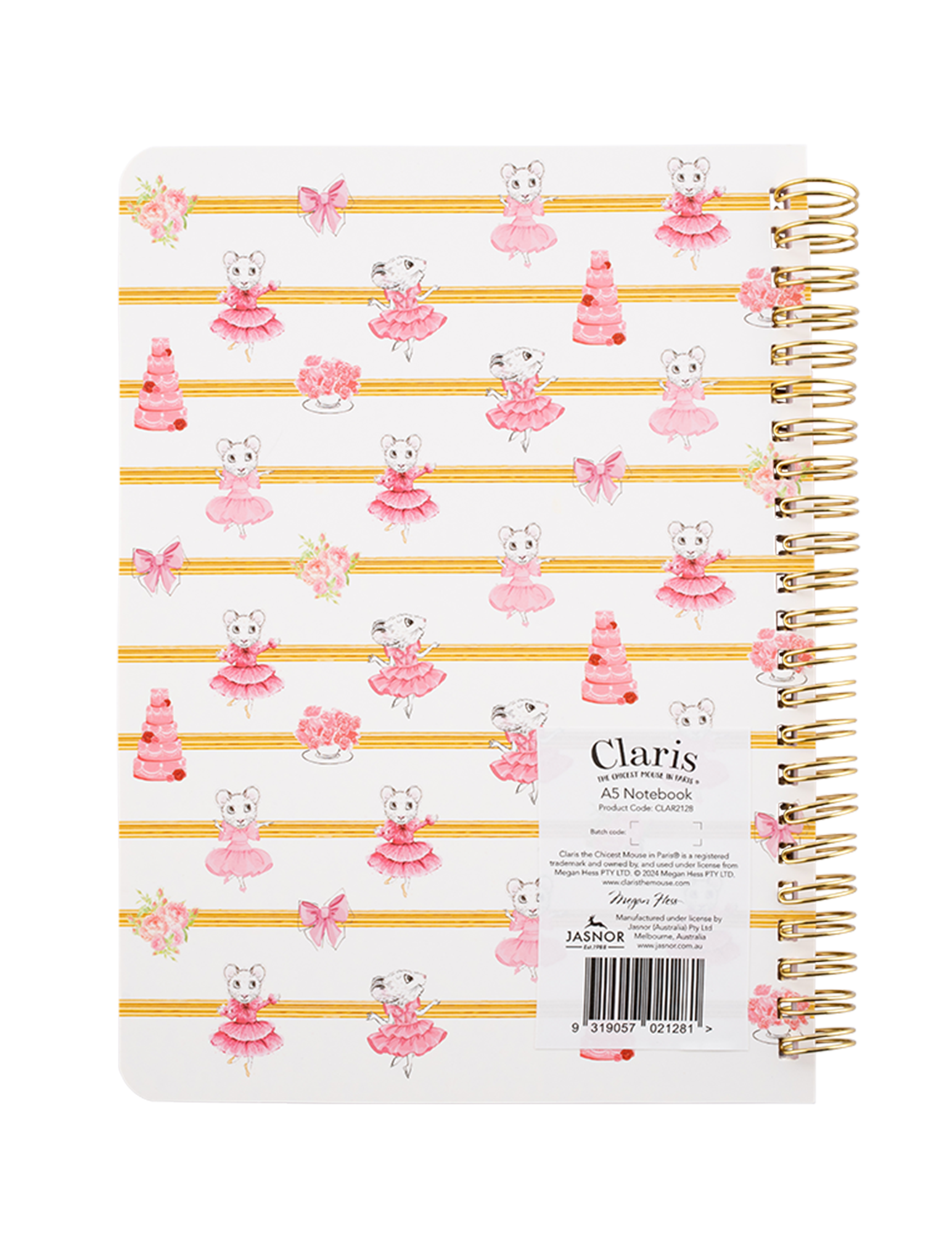Claris A5 Layered Notebook