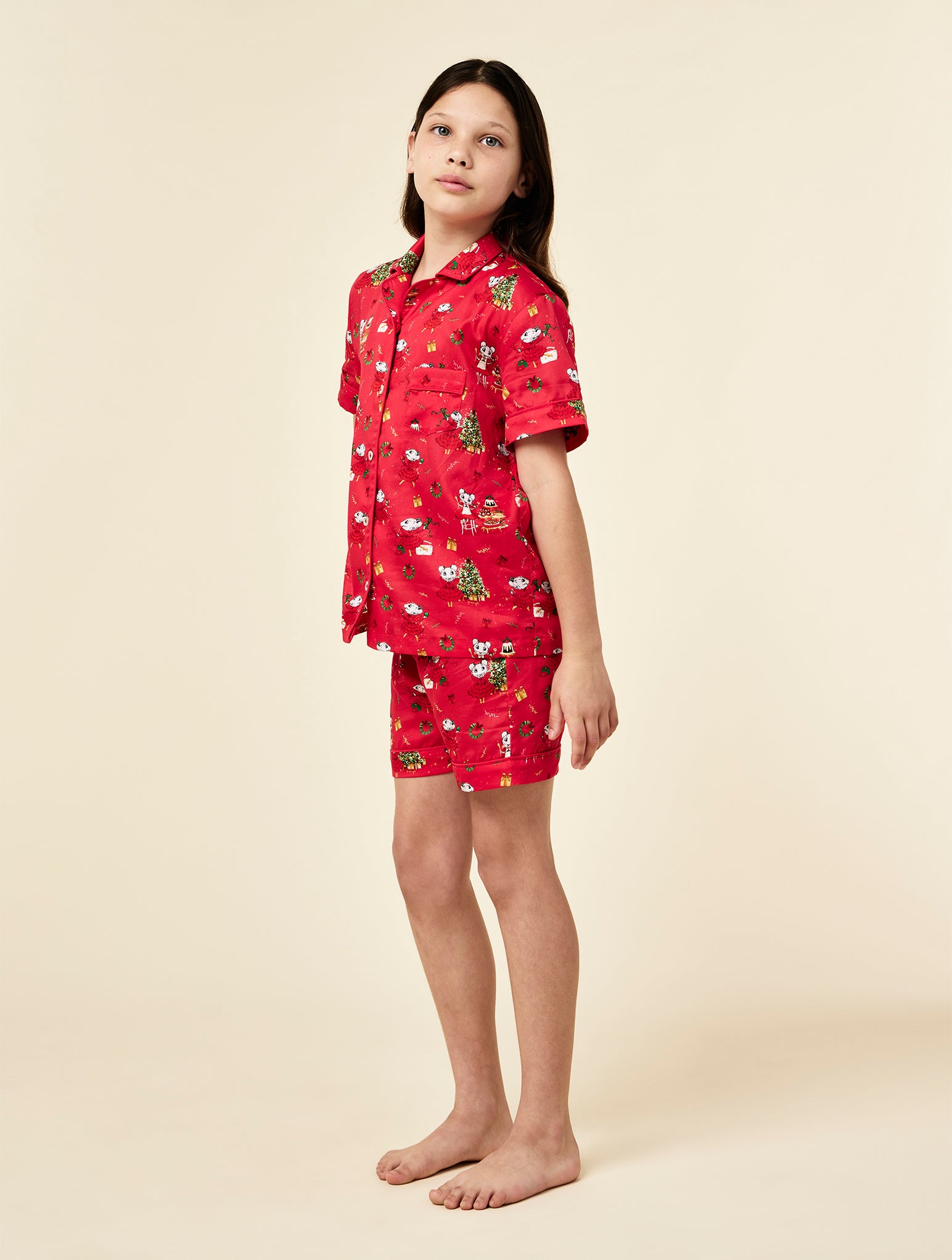 Claris The Mouse Kids Boxer PJ Set