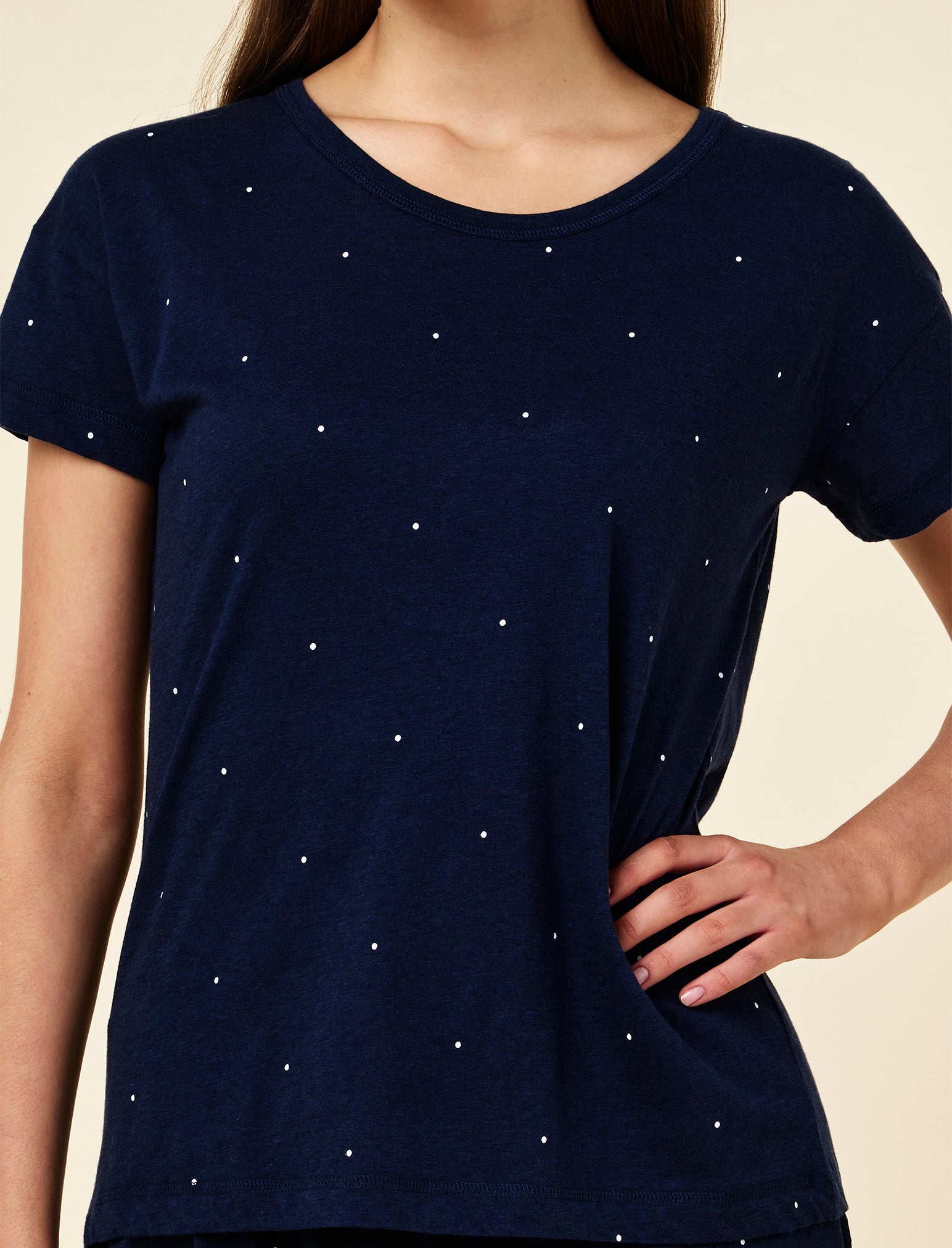 Jada Organic Cotton Knit Boxer PJ Set