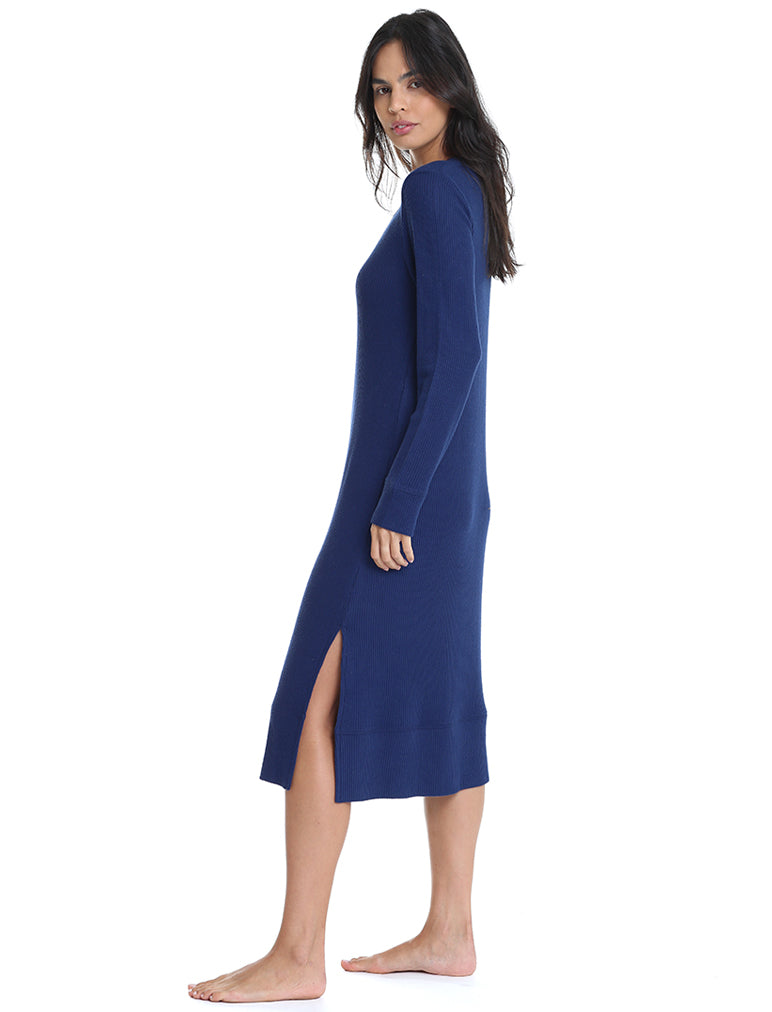 Soft Touch Rib Long Nightie